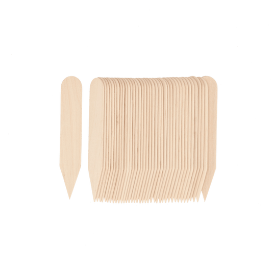 Plantlabels hout small - 40 stuks - Tuinkabouter Chrisje