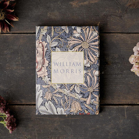 Wenskaarten "William Morris" - Set van 8 kaarten met enveloppe - Tuinkabouter Chrisje