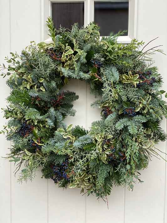 Atelier de couronnes de Noël à Lennik