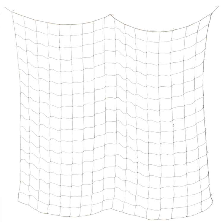 Filet de grimpage en jute pour pois de senteur et autres plantes grimpantes – 180 × 180 cm