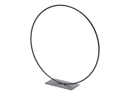 Metalen ring op voet 30cm - Tuinkabouter Chrisje