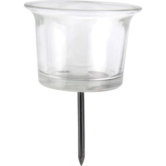 Theelichthouder steker - set van 3 stuks - Tuinkabouter Chrisje