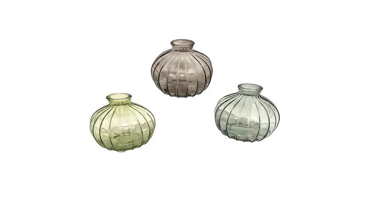 Vaasje gekleurd mix met droogbloemen - Tuinkabouter Chrisje