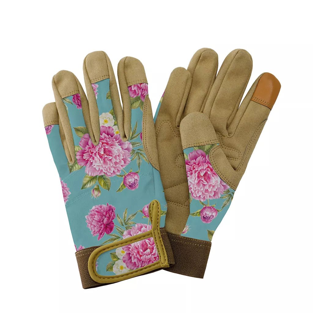 Handschoen Kent & Stowe Premium Comfort Acqua Peony - Tuinkabouter Chrisje